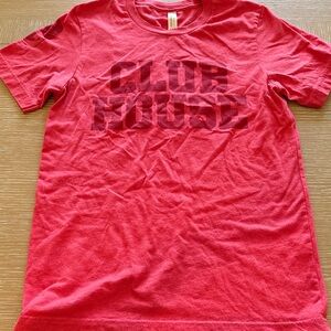 Bella Canvas Red Clubhouse Kids Tee